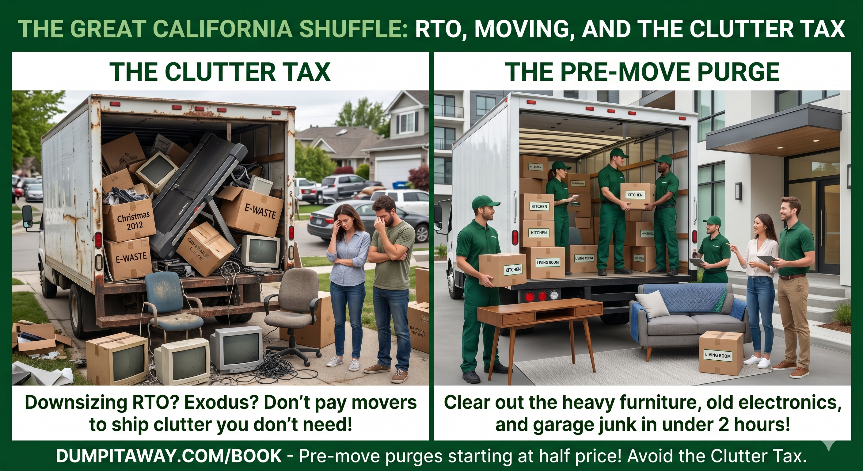 California Return to Office and Relocation Logistics Mapping